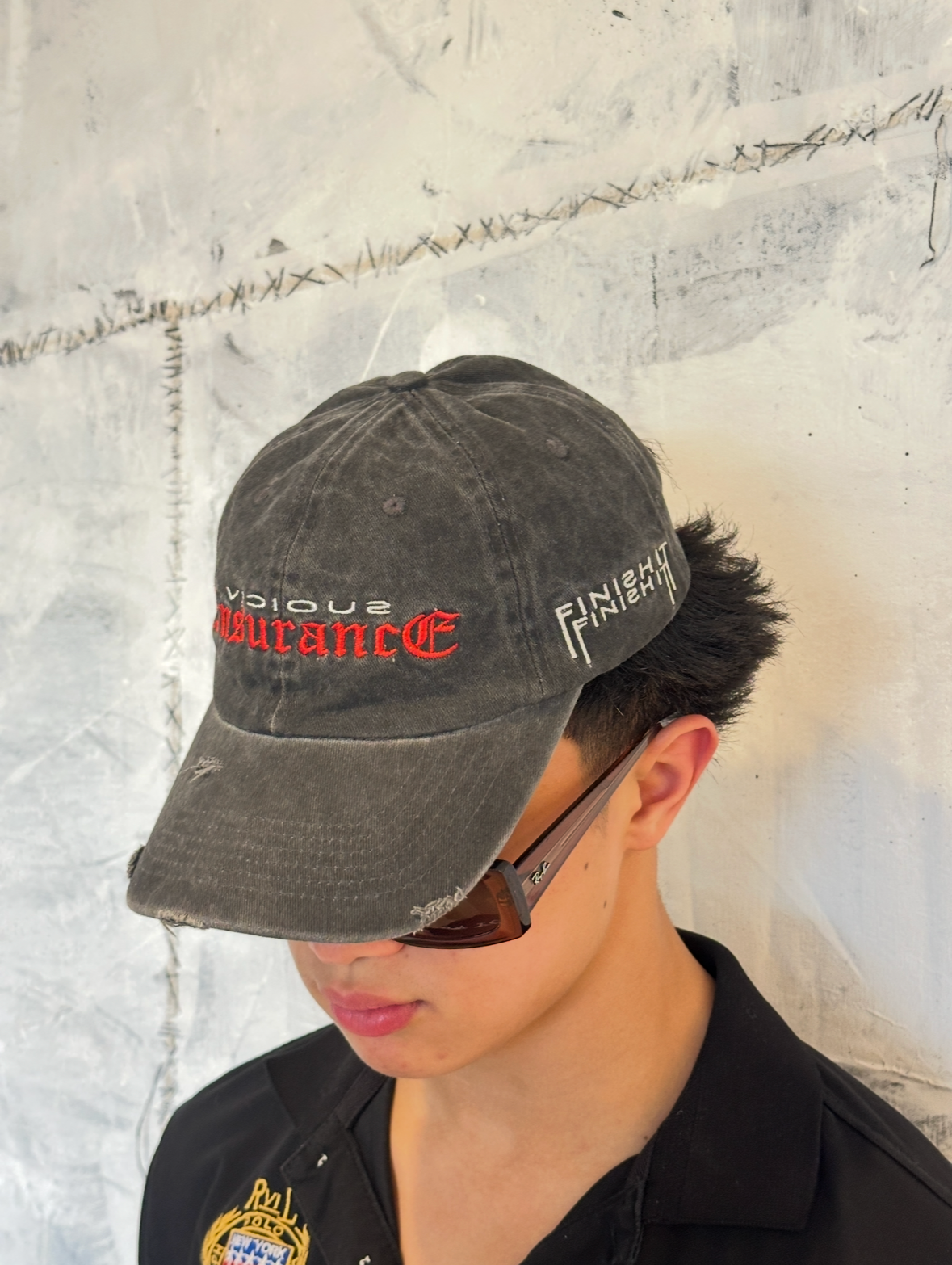 Black FI Hat