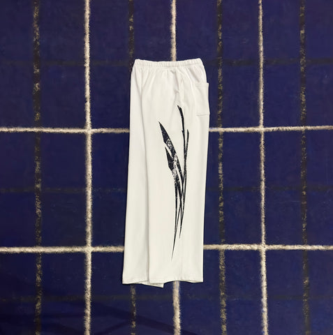 White Vicious Insurance Pants