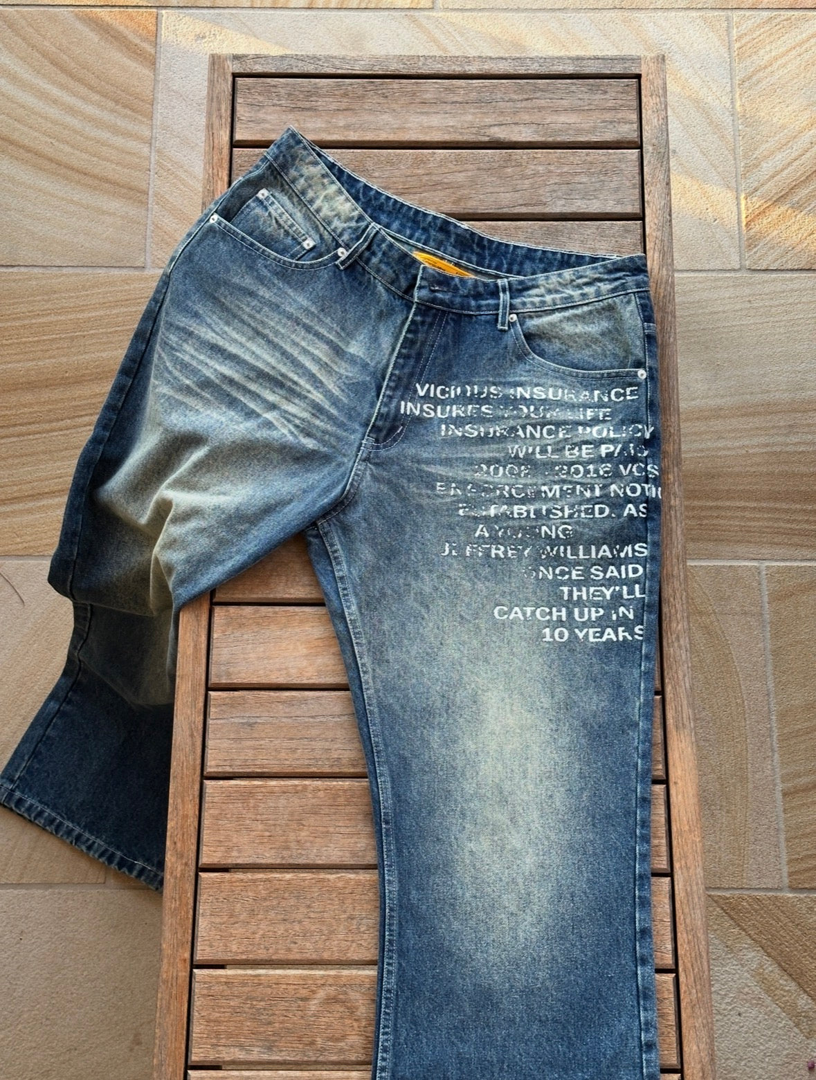 INSURANCE POLICY JEANS