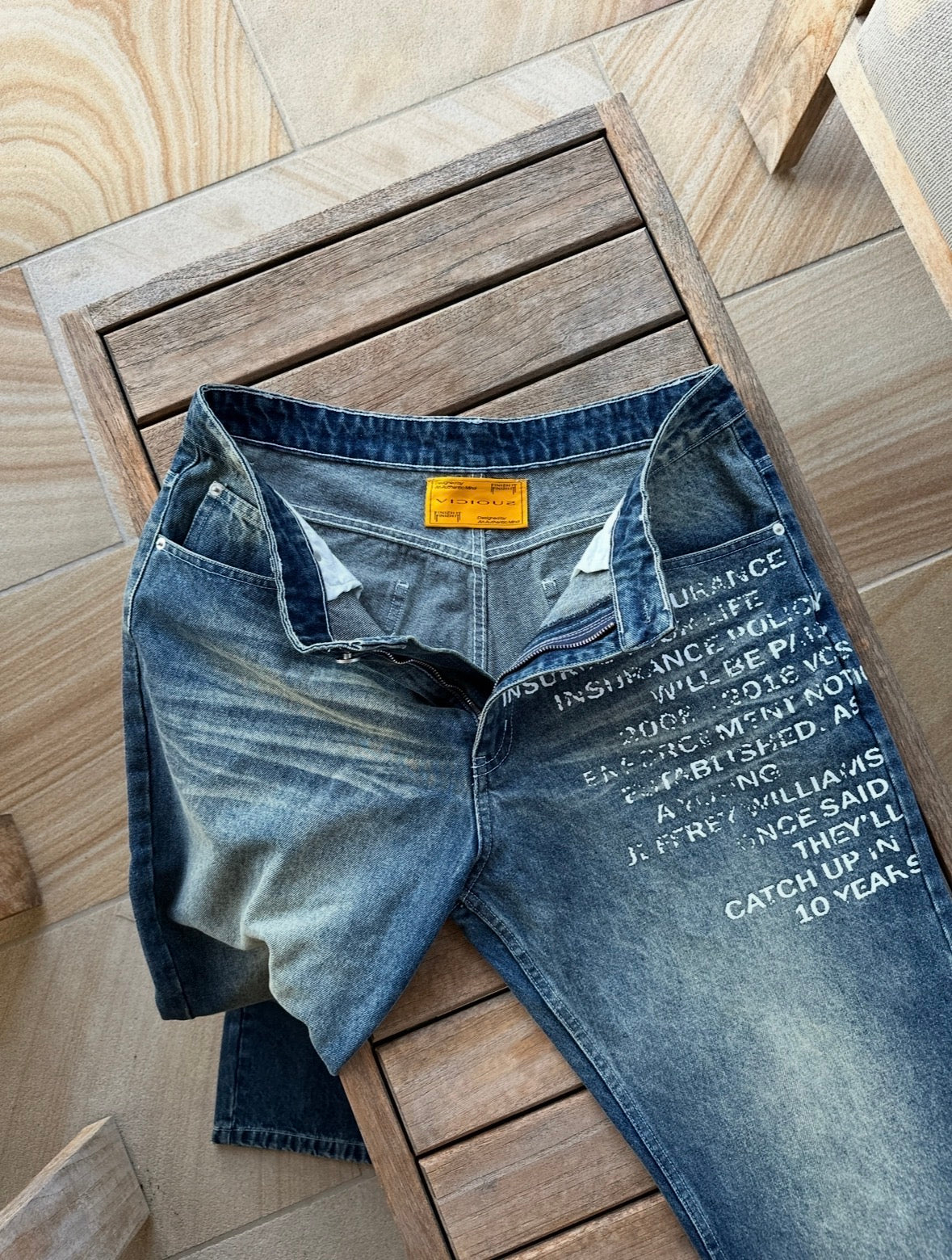 INSURANCE POLICY JEANS
