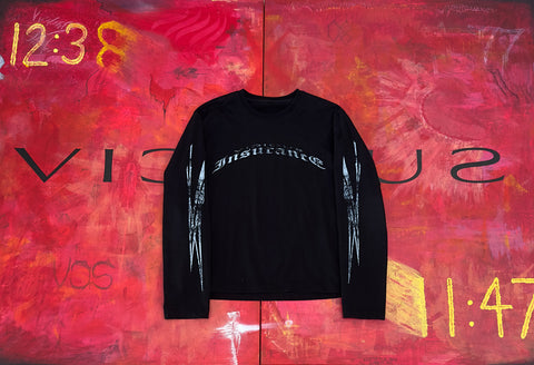 Black Vicious Insurance Long Sleeve