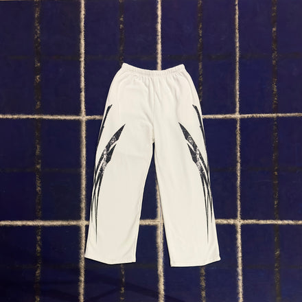 White Vicious Insurance Pants