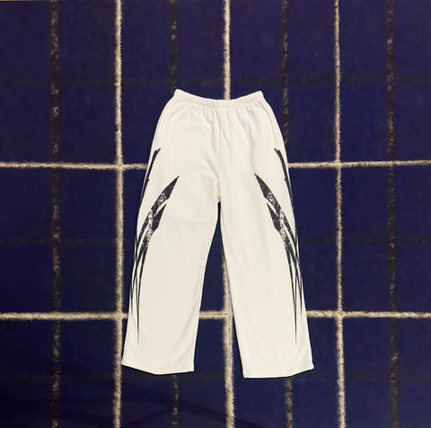 White Vicious Insurance Pants