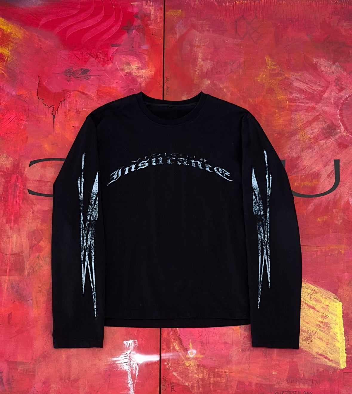 Black Vicious Insurance Long Sleeve