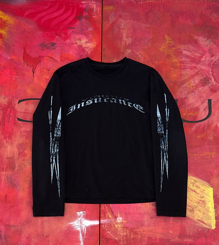 Black Vicious Insurance Long Sleeve